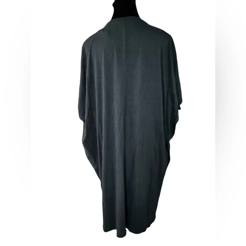 COS Navy Lagenlook Navy Mini Dress Size Small Oversized Jersey Stretch Lagenlook